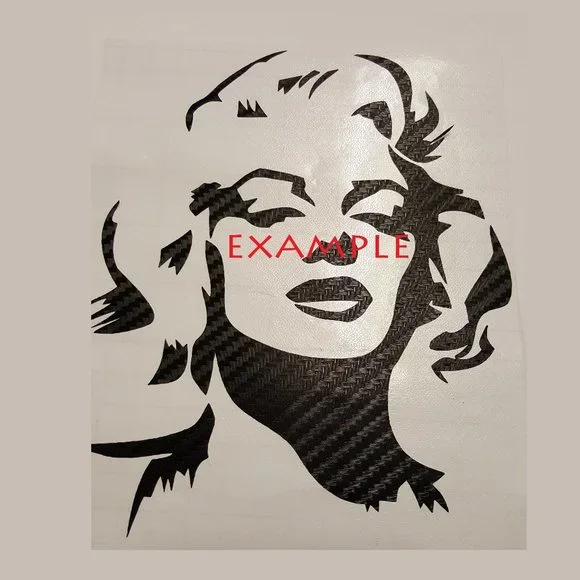 4 Pack Dinosaur Sticker Black Carbon Fiber Vinyl Decal Logo Laptop Window - Picture 4 of 6